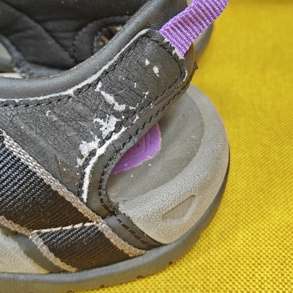 Teva Tirra Sandals  Hiking Sport Strappy Grey Black Outdoor Women's Shoes Size 7 - Picture 8 of 11